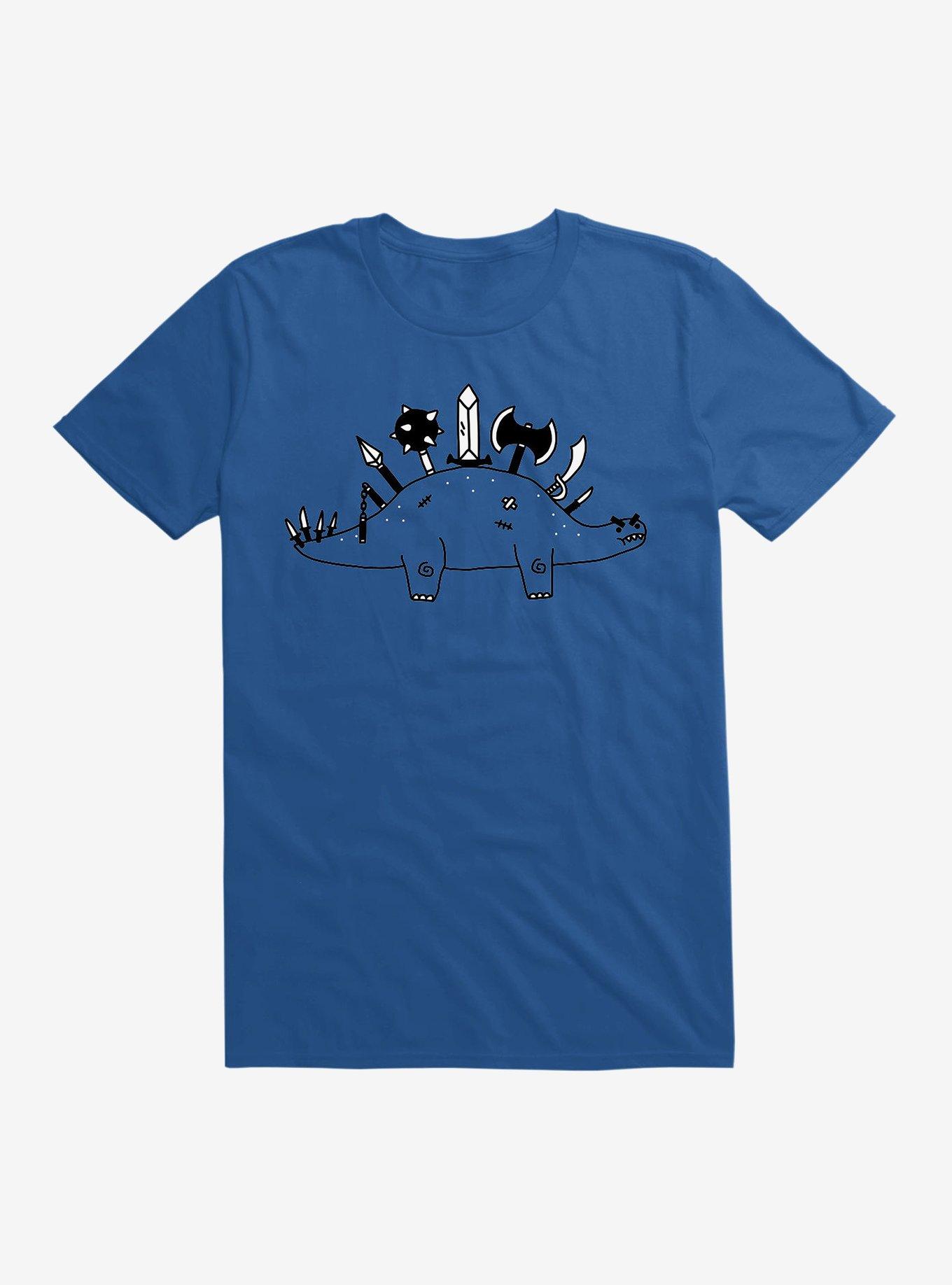 The Best Defense Is A Good Offense T-Shirt, ROYAL, hi-res