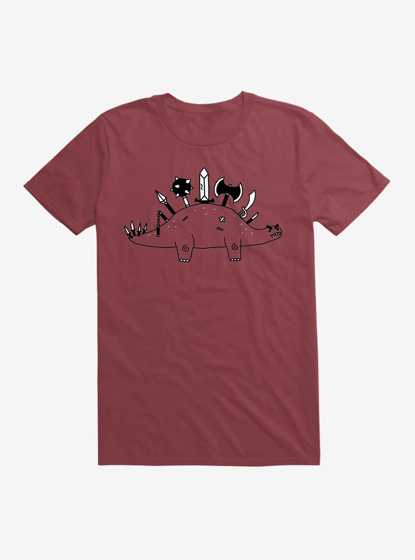 The Best Defense Is A Good Offense T-Shirt, SCARLET, hi-res