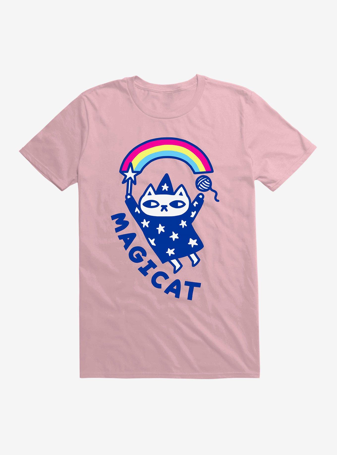 Magicat T-Shirt, LIGHT PINK, hi-res