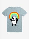 Panda Found A Rainbow T-Shirt, LIGHT BLUE, hi-res