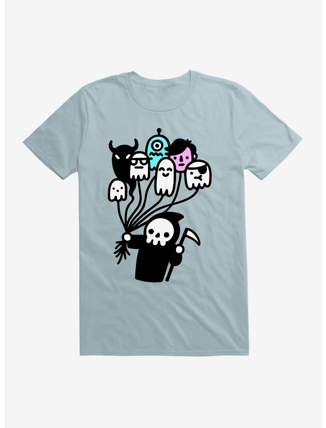 Soul Collector Doodle T-Shirt, LIGHT BLUE, hi-res