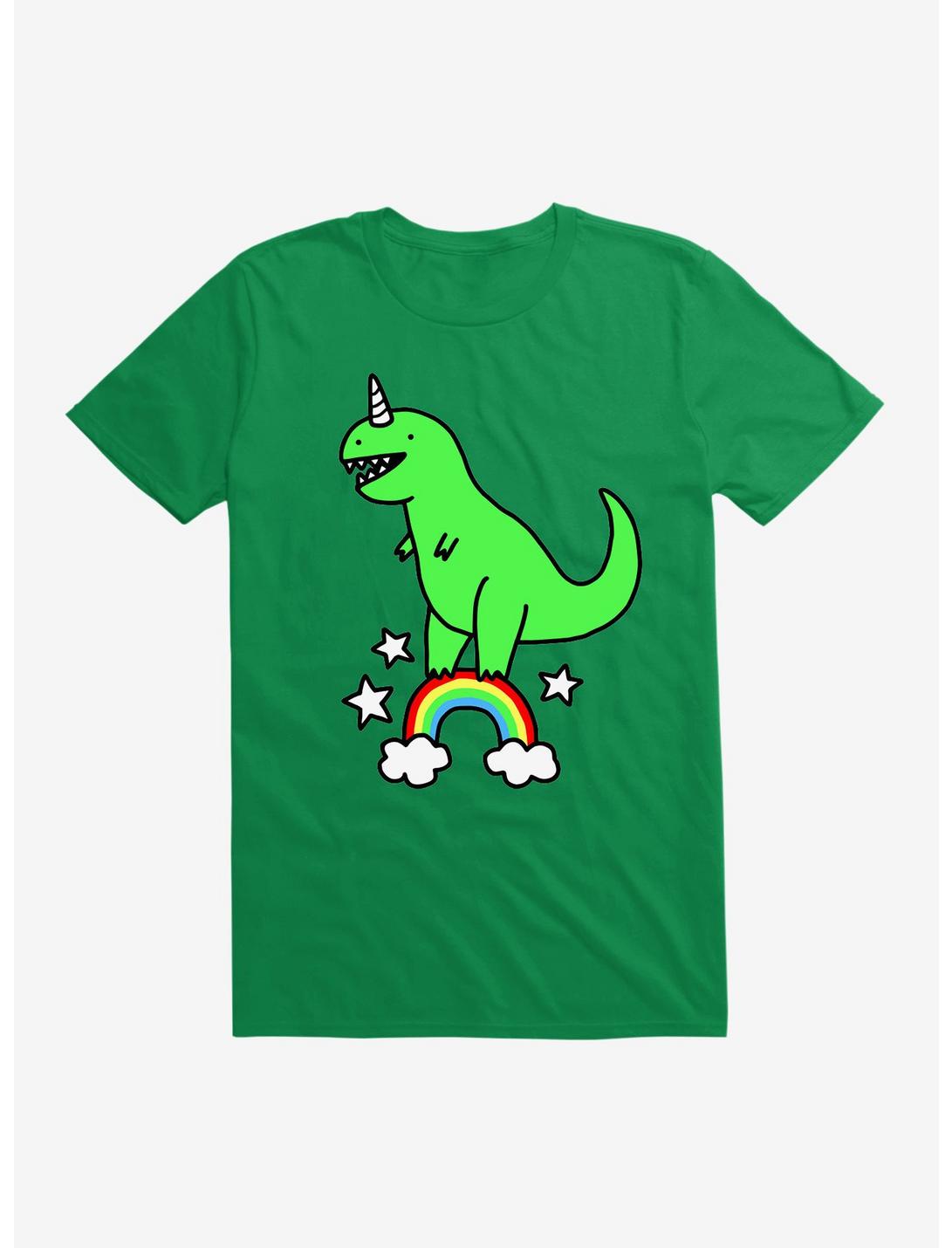 T-Rexicorn T-Shirt, KELLY GREEN, hi-res