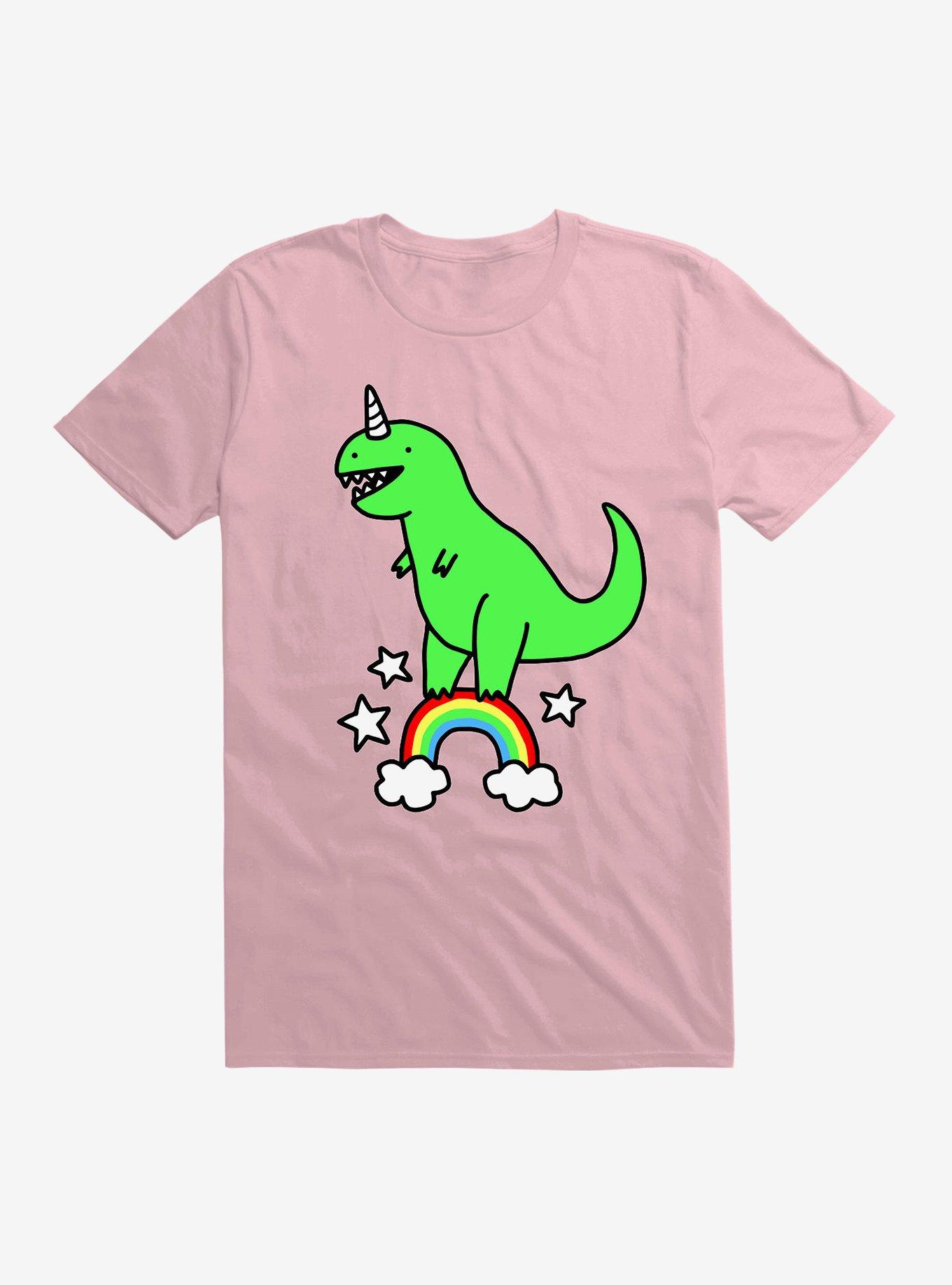 T-Rexicorn T-Shirt, LIGHT PINK, hi-res