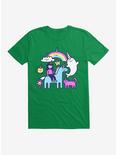 Unicorns Everywhere! T-Shirt, KELLY GREEN, hi-res