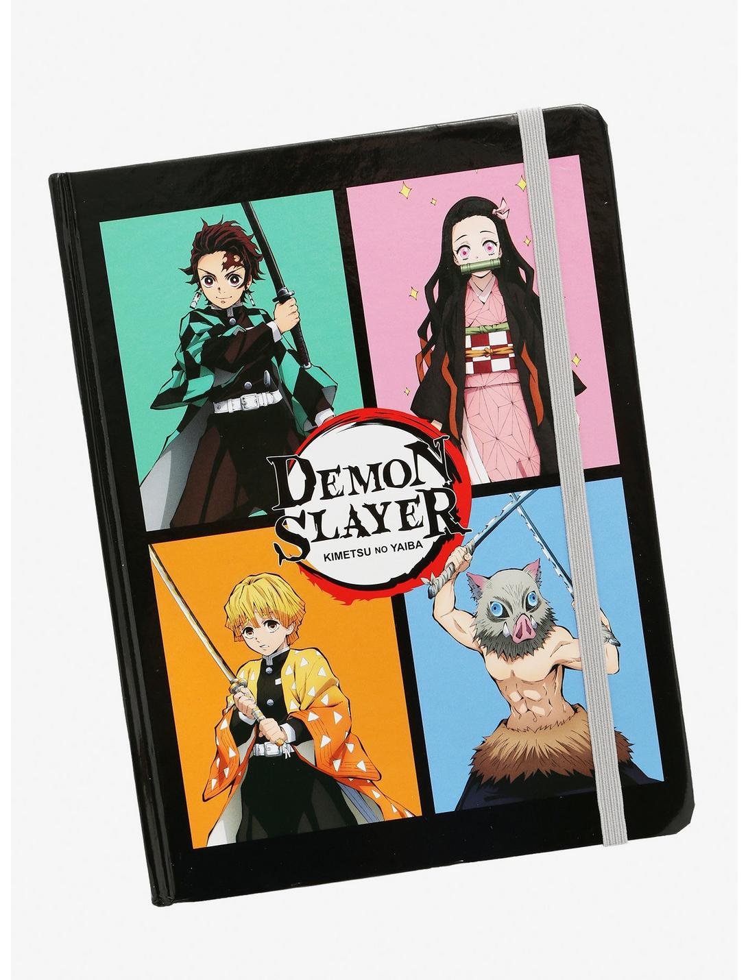 Demon Slayer: Kimetsu no Yaiba Character Grid Notebook - BoxLunch Exclusive, , hi-res