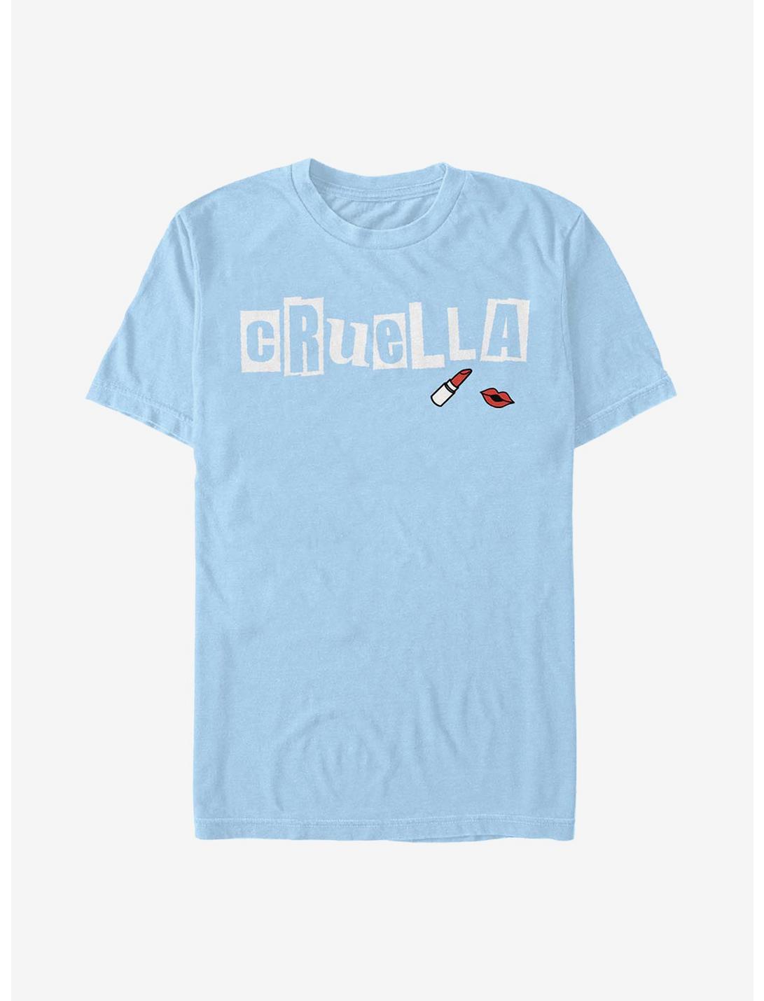 Disney Cruella Emblem T-Shirt, LT BLUE, hi-res
