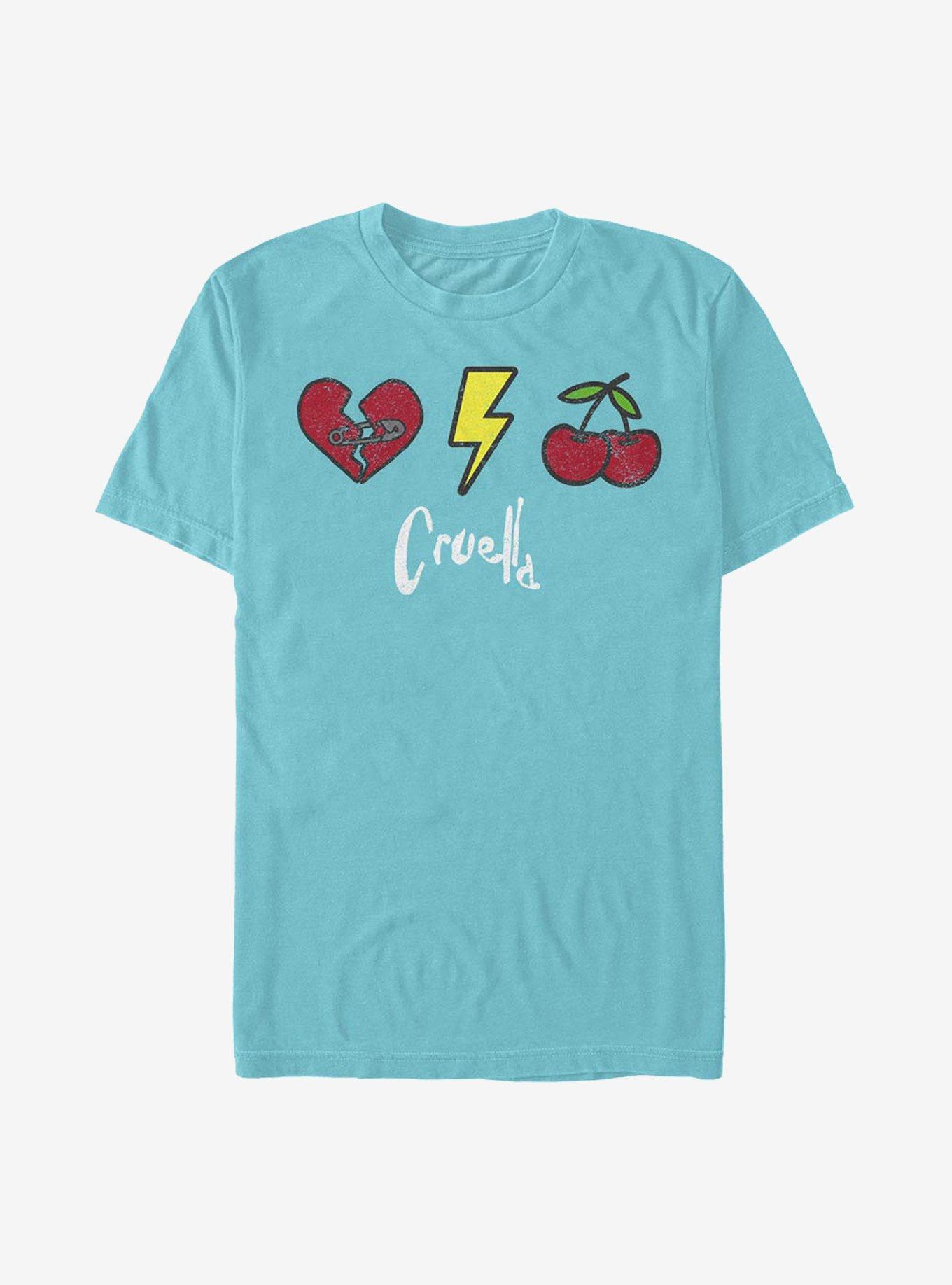 Disney Cruella Patches T-Shirt, , hi-res