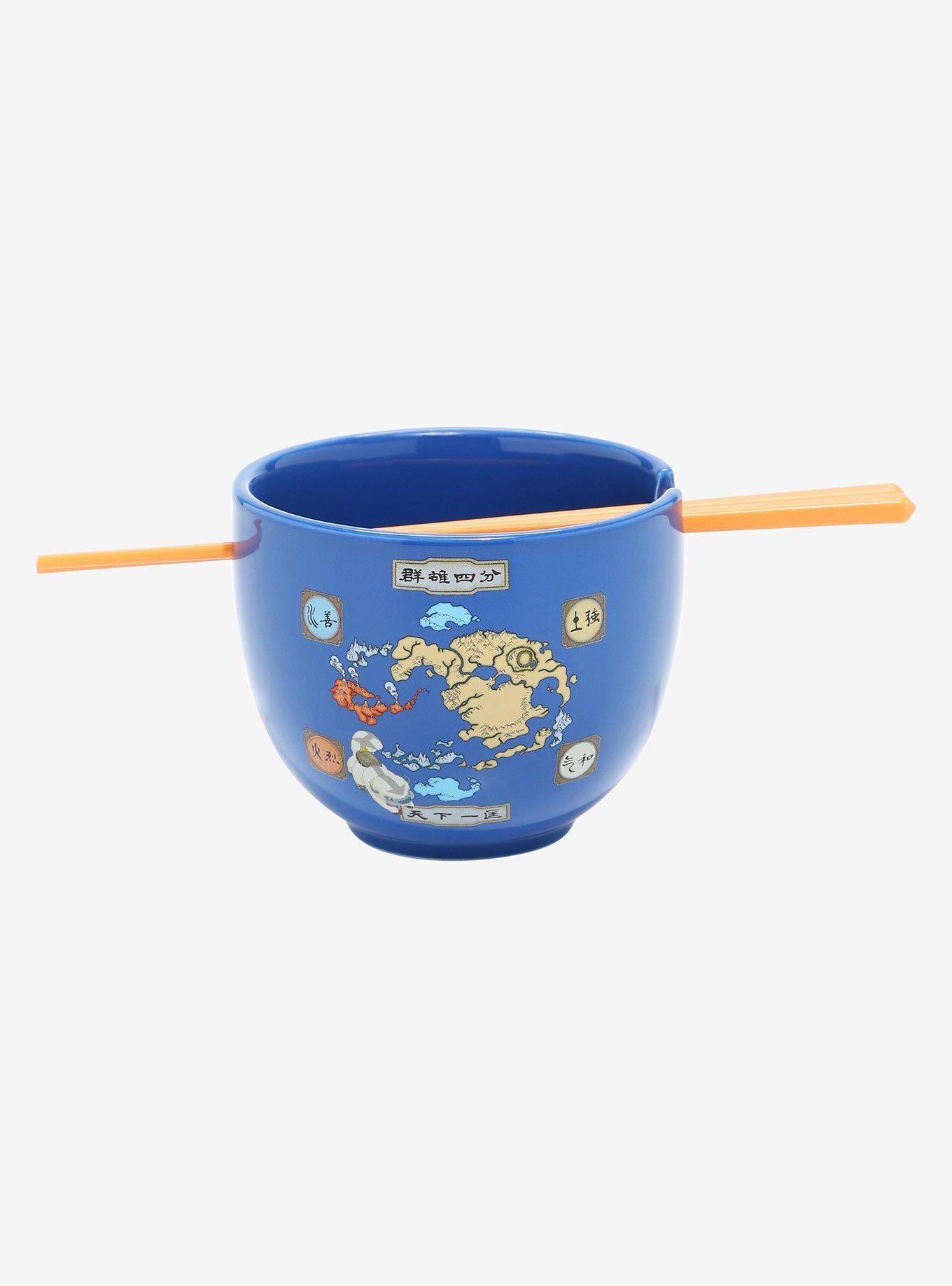 Avatar: The Last Airbender The Four Nations Map Ramen Bowl - BoxLunch Exclusive, , hi-res