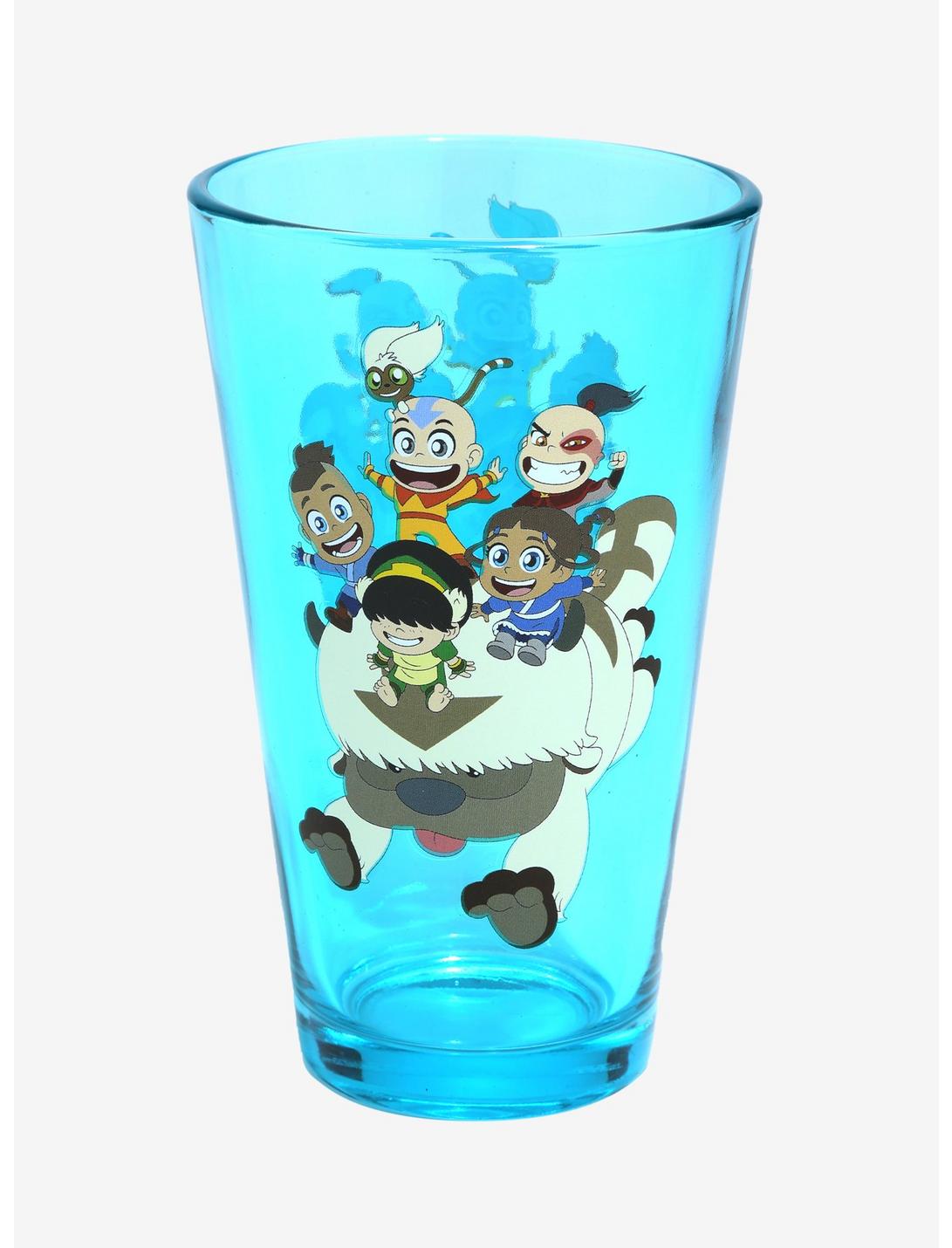 Avatar: The Last Airbender Chibi Gaang Pint Glass - BoxLunch Exclusive, , hi-res