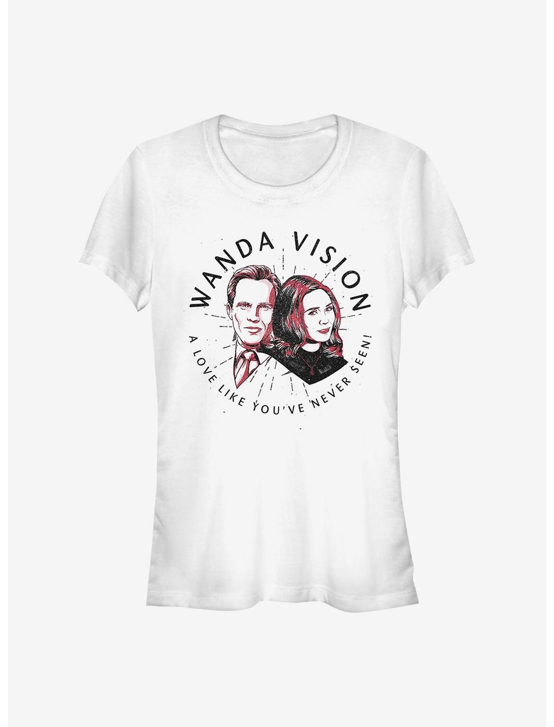 Marvel WandaVision Unseen Love Girls T-Shirt, WHITE, hi-res