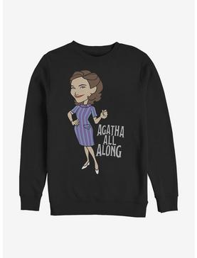 Marvel WandaVision Agatha All Along Crew Sweatshirt, , hi-res