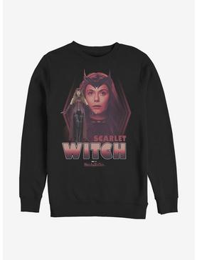 Marvel WandaVision Scarlet Witch Wanda Crew Sweatshirt, , hi-res
