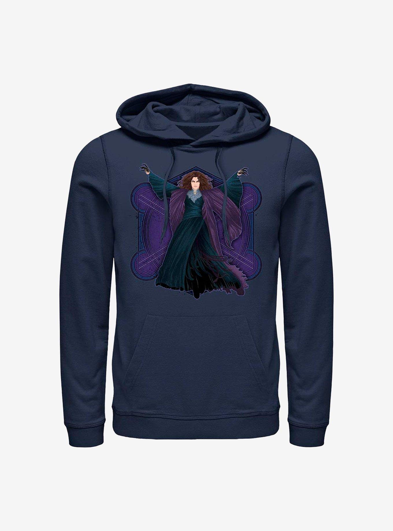 Marvel WandaVision Agatha Witch Hoodie, NAVY, hi-res