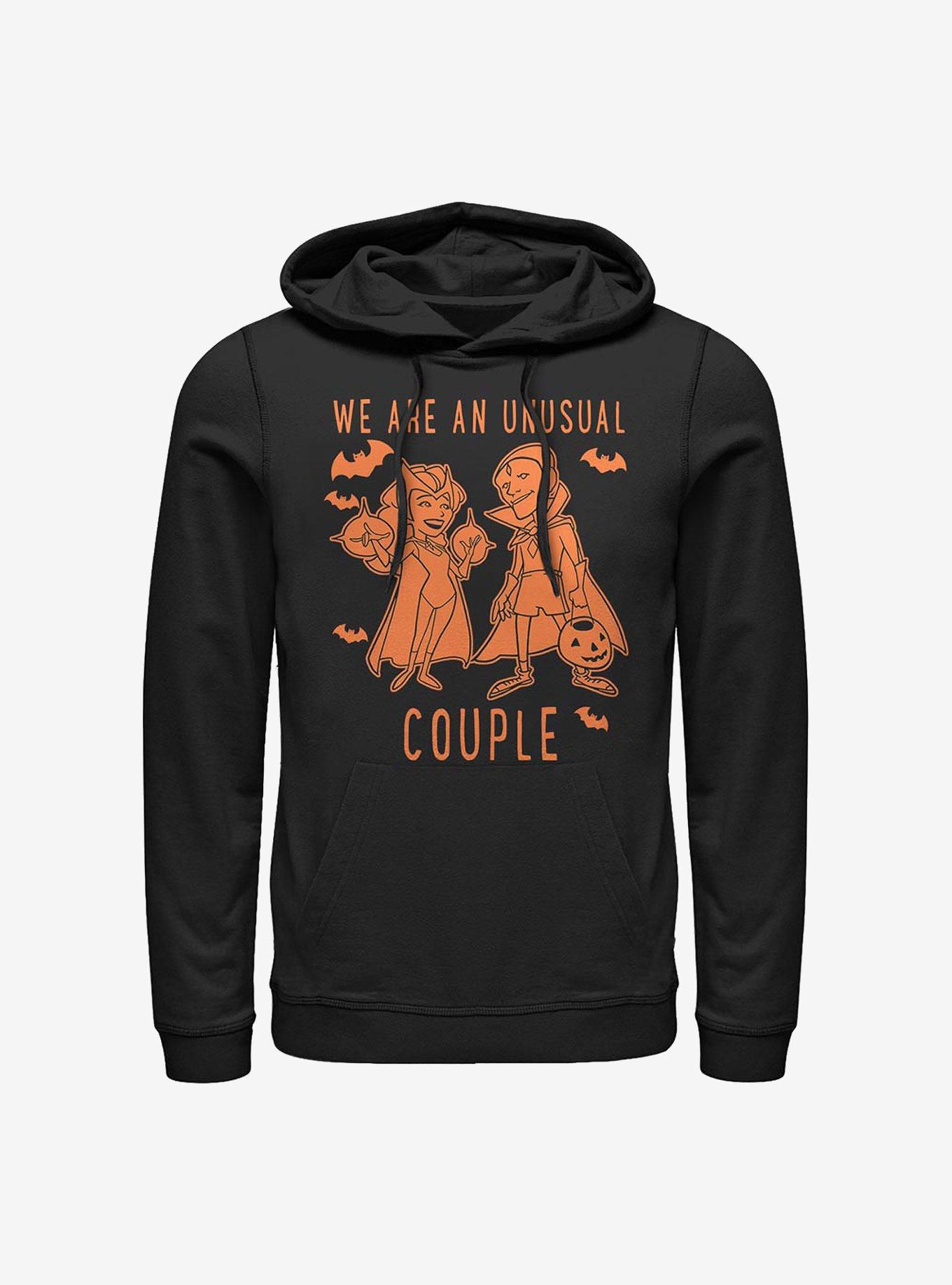 Marvel WandaVision We Are An Unusual Couple Costume Hoodie, BLACK, hi-res