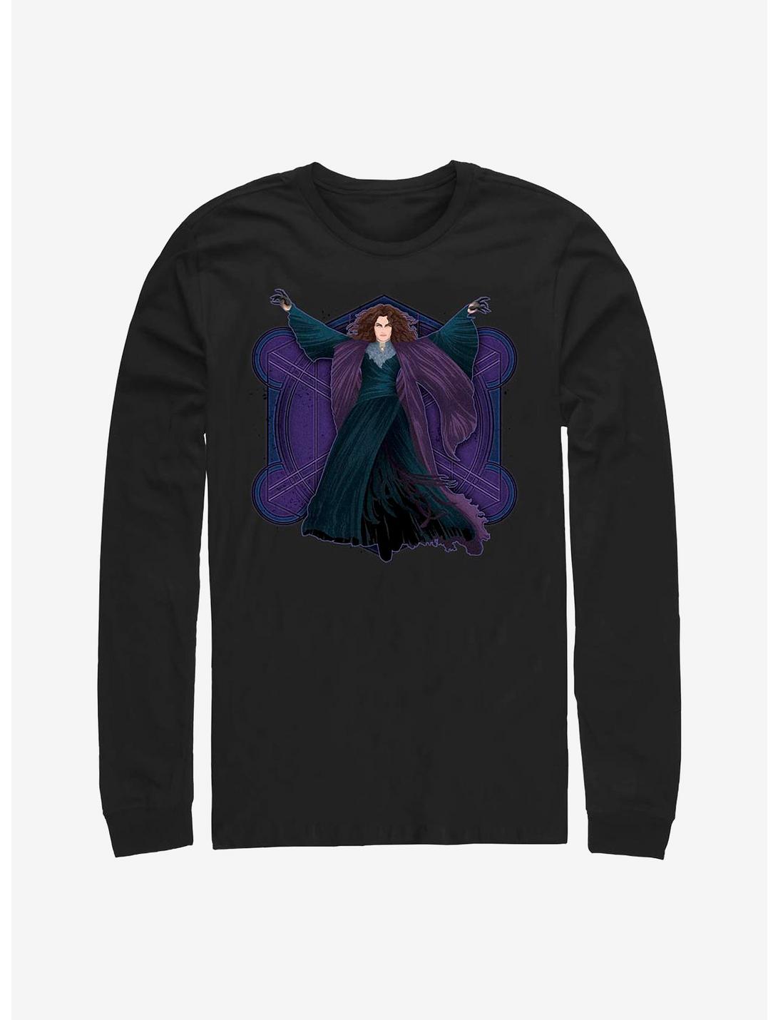 Marvel WandaVision Agatha Witch Long-Sleeve T-Shirt, BLACK, hi-res