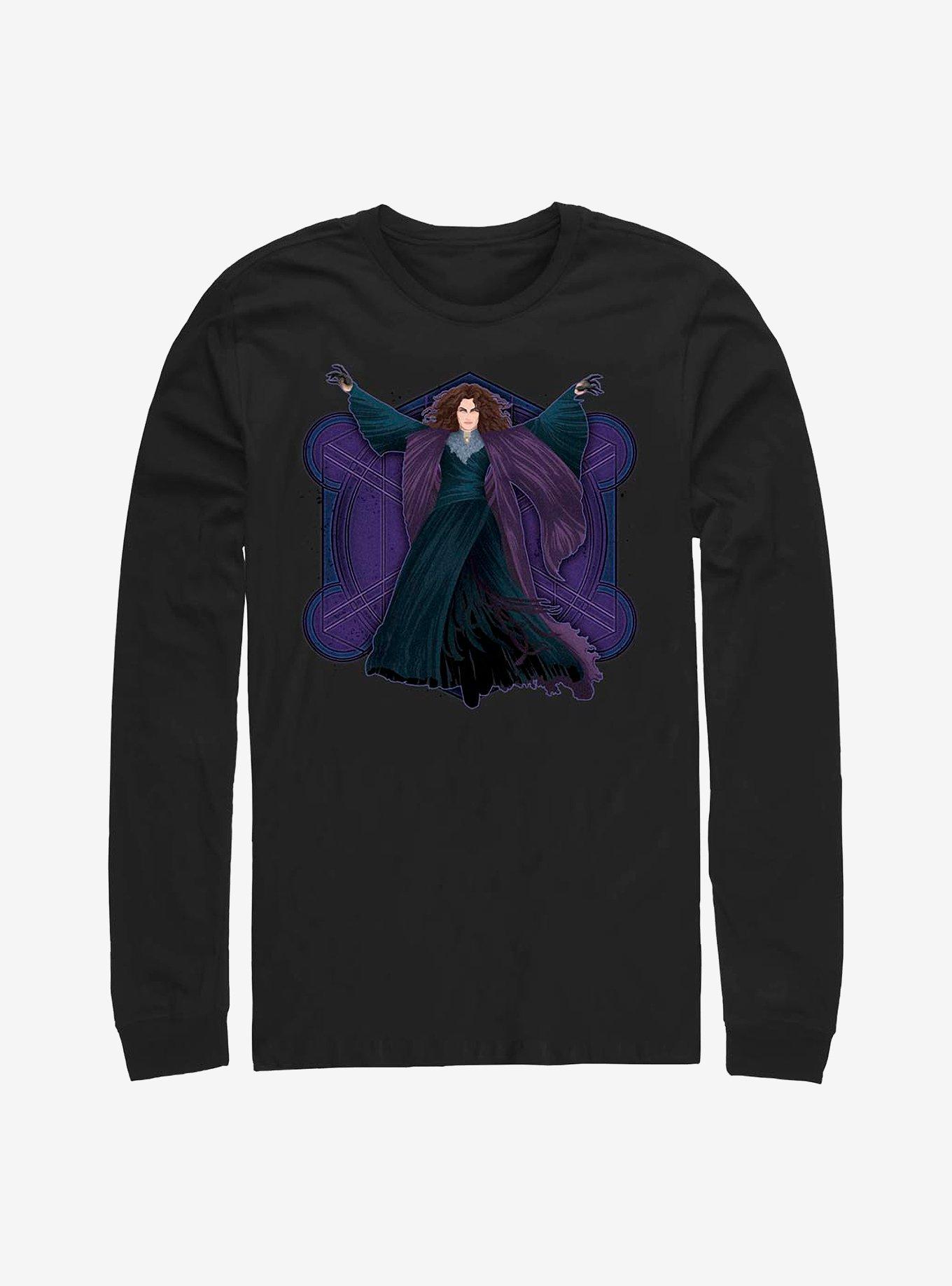 Marvel WandaVision Agatha Witch Long-Sleeve T-Shirt, BLACK, hi-res