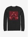 Marvel WandaVision Powerful Scarlet Witch Long-Sleeve T-Shirt, BLACK, hi-res