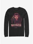 Marvel WandaVision Scarlet Witch Wanda Long-Sleeve T-Shirt, BLACK, hi-res