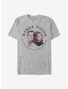 Marvel WandaVision Unseen Love T-Shirt, ATH HTR, hi-res
