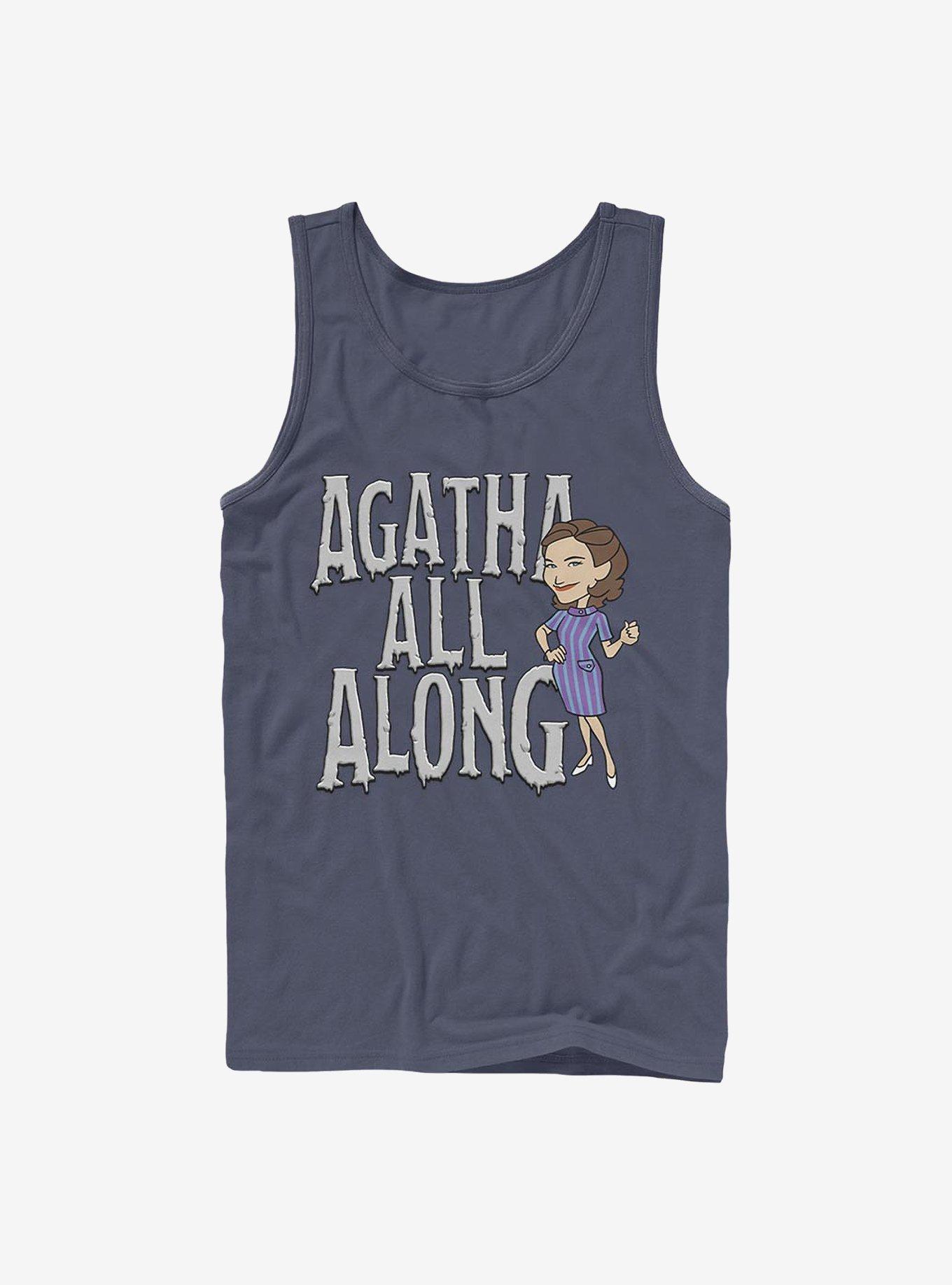 Marvel WandaVision Agatha All Along Tank, NAVY, hi-res