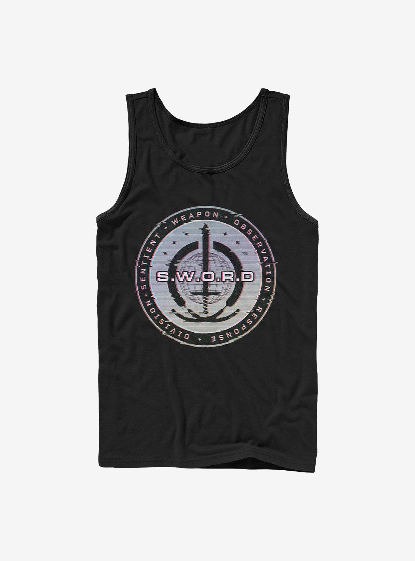 Marvel WandaVision S.W.O.R.D Digital Logo Tank