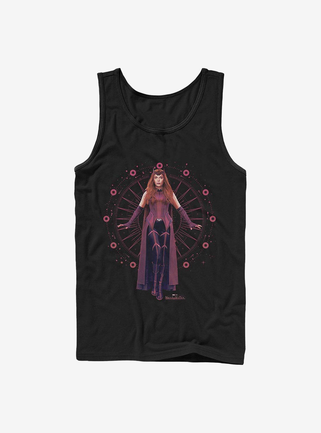 Marvel WandaVision Scarlet Witch Tank, BLACK, hi-res