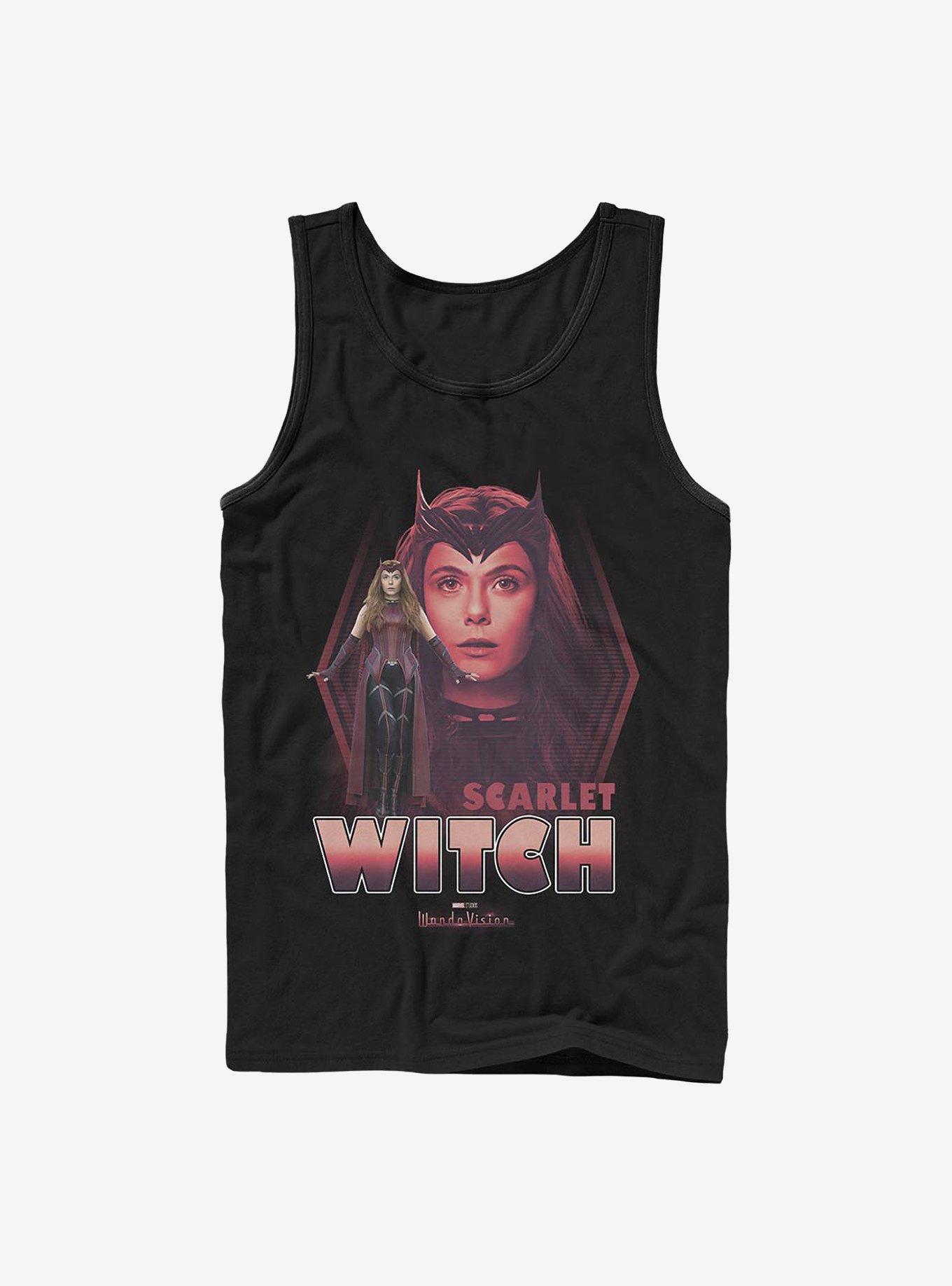 Marvel WandaVision Scarlet Witch Wanda Tank, BLACK, hi-res