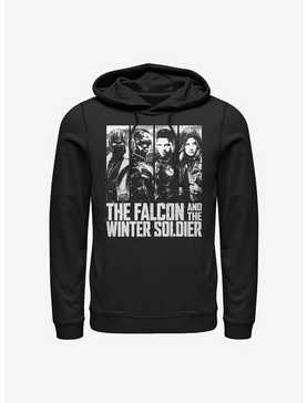 Marvel The Falcon And The Winter Soldier White Out Hoodie, , hi-res