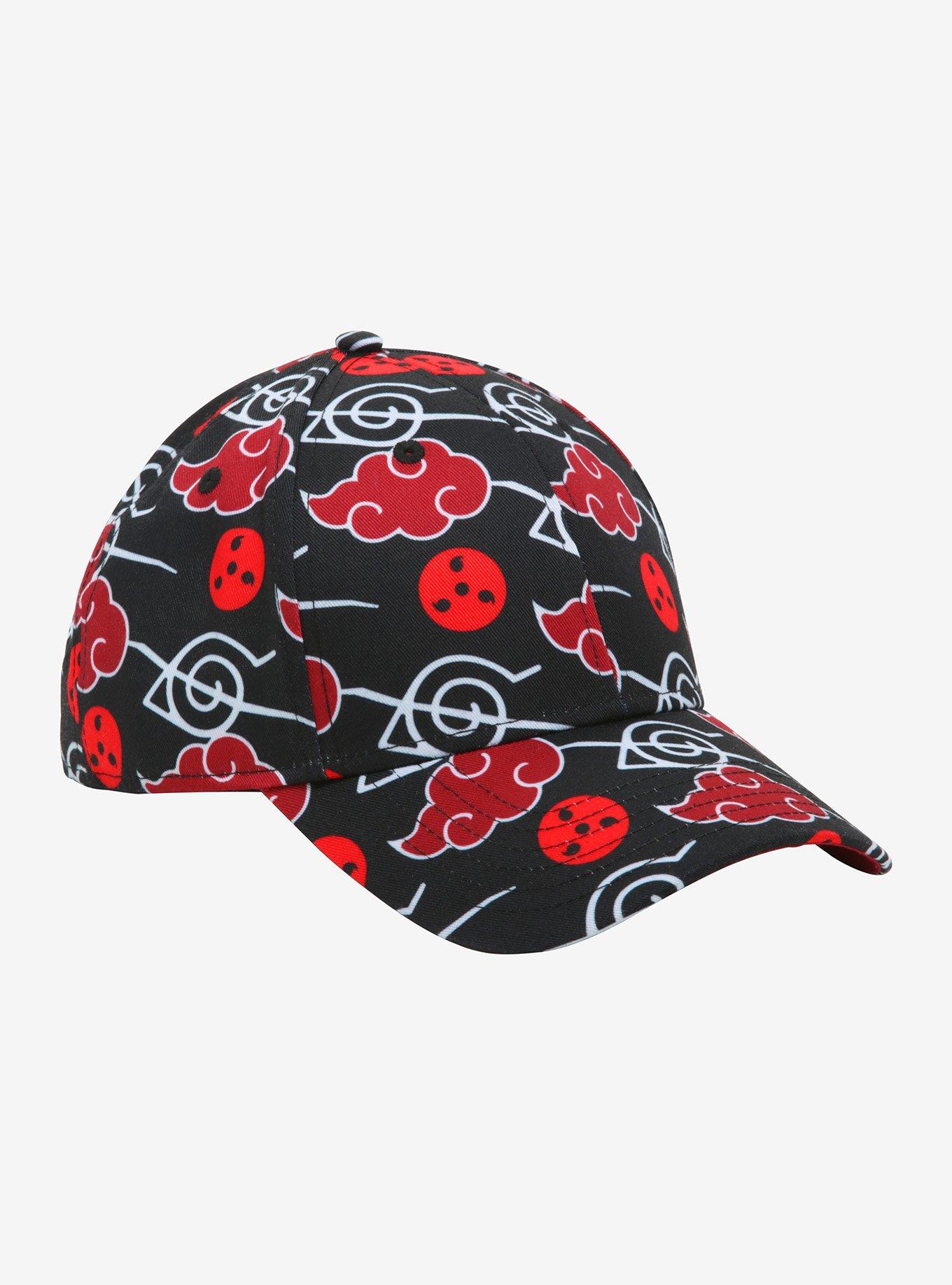 Naruto Shippuden Itachi Symbols Snapback Hat, , hi-res