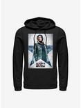 Marvel The Falcon And The Winter Soldier Carter Poster Hoodie, BLACK, hi-res