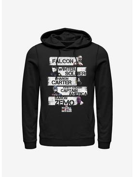 Marvel The Falcon And The Winter Soldier Character Stack Hoodie, , hi-res