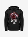 Marvel The Falcon And The Winter Soldier I'm In Charge Hoodie, BLACK, hi-res