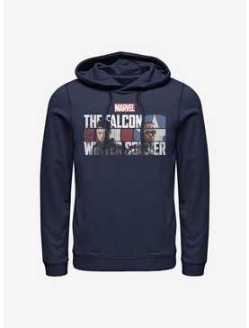 Marvel The Falcon And The Winter Soldier Logo Fill Hoodie, , hi-res