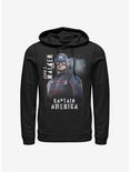 Marvel The Falcon And The Winter Soldier Walker Hero Hoodie, BLACK, hi-res