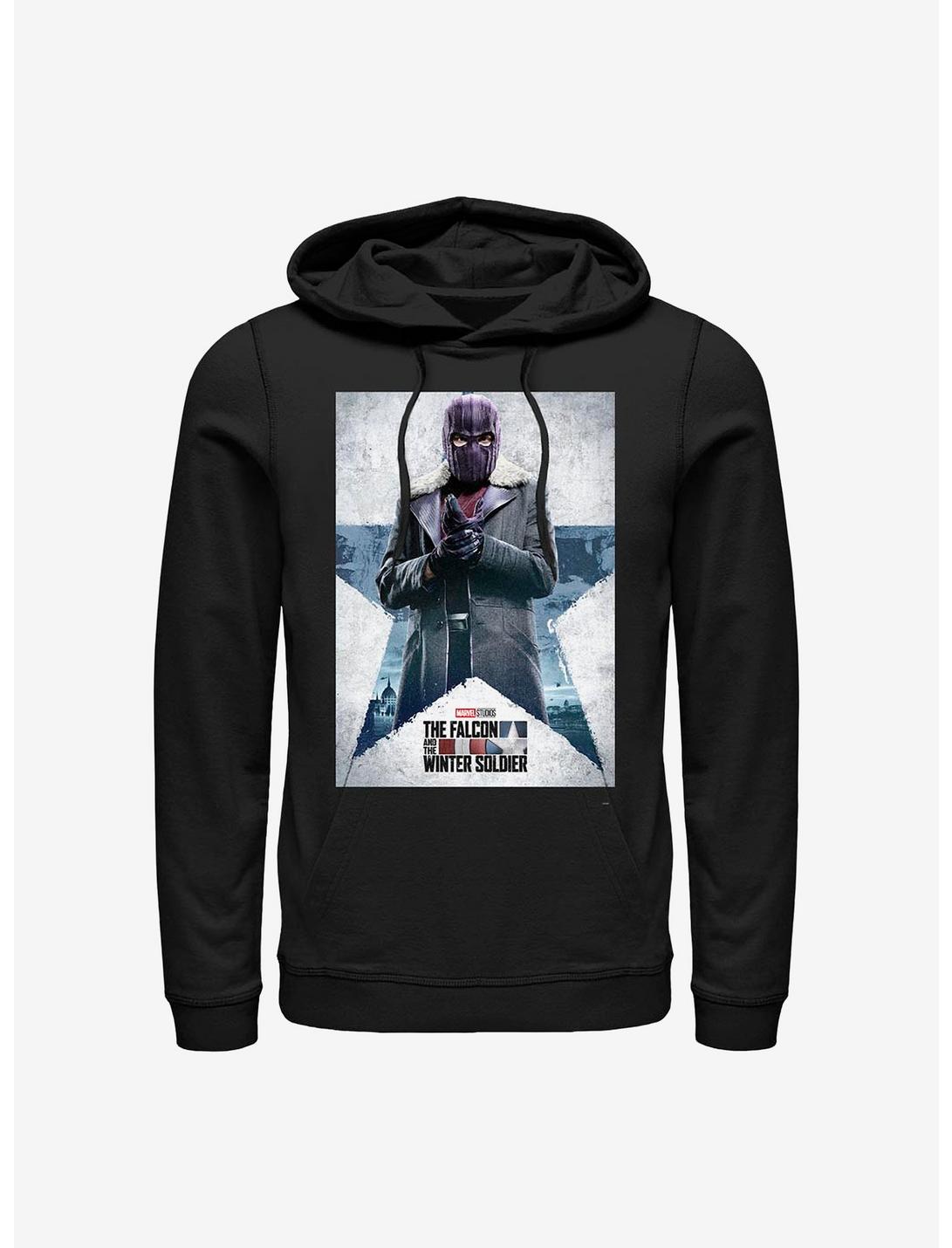Marvel The Falcon And The Winter Soldier Zemo Poster Hoodie, BLACK, hi-res