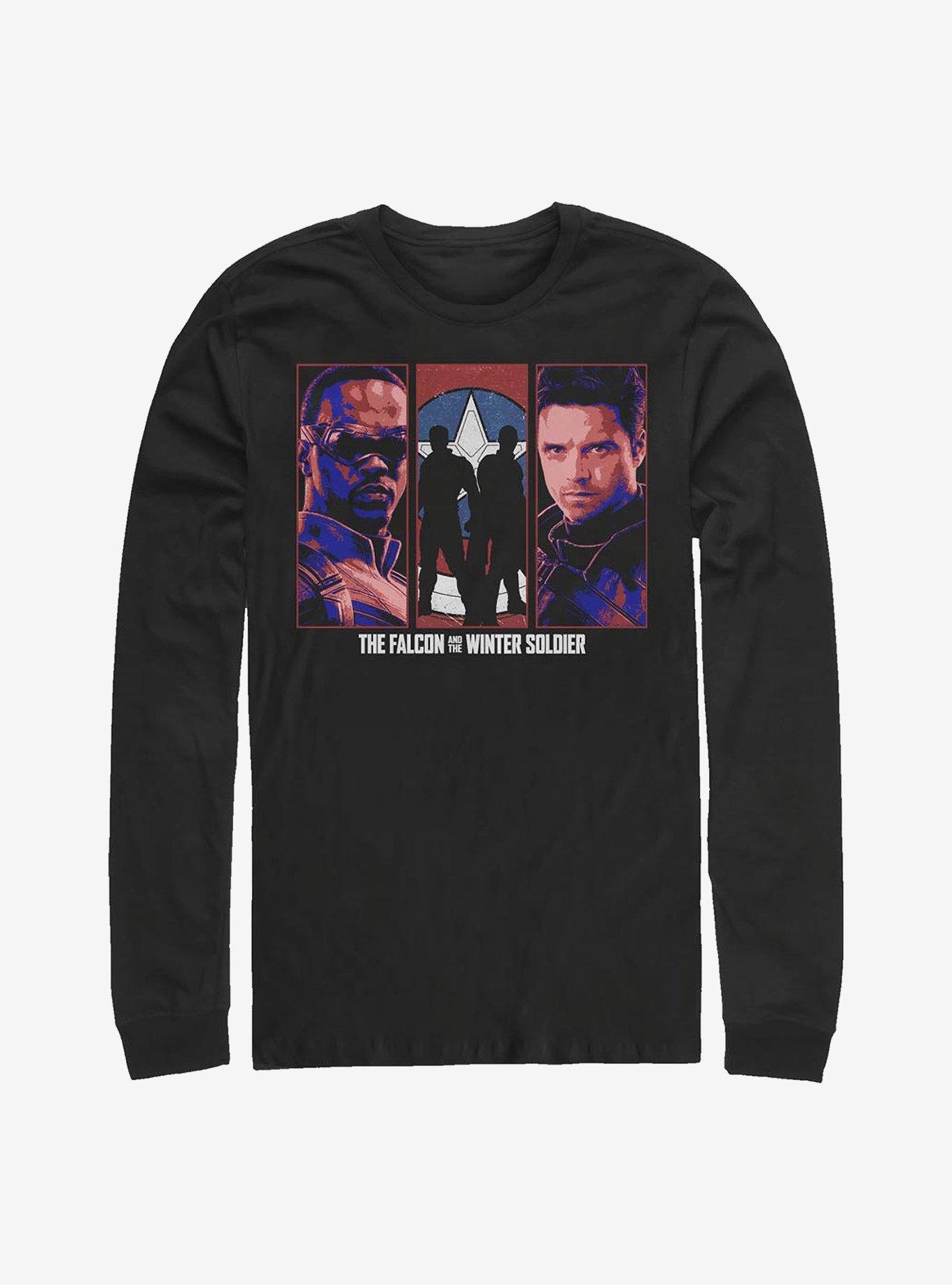Marvel The Falcon And The Winter Soldier Group Long-Sleeve T-Shirt, , hi-res