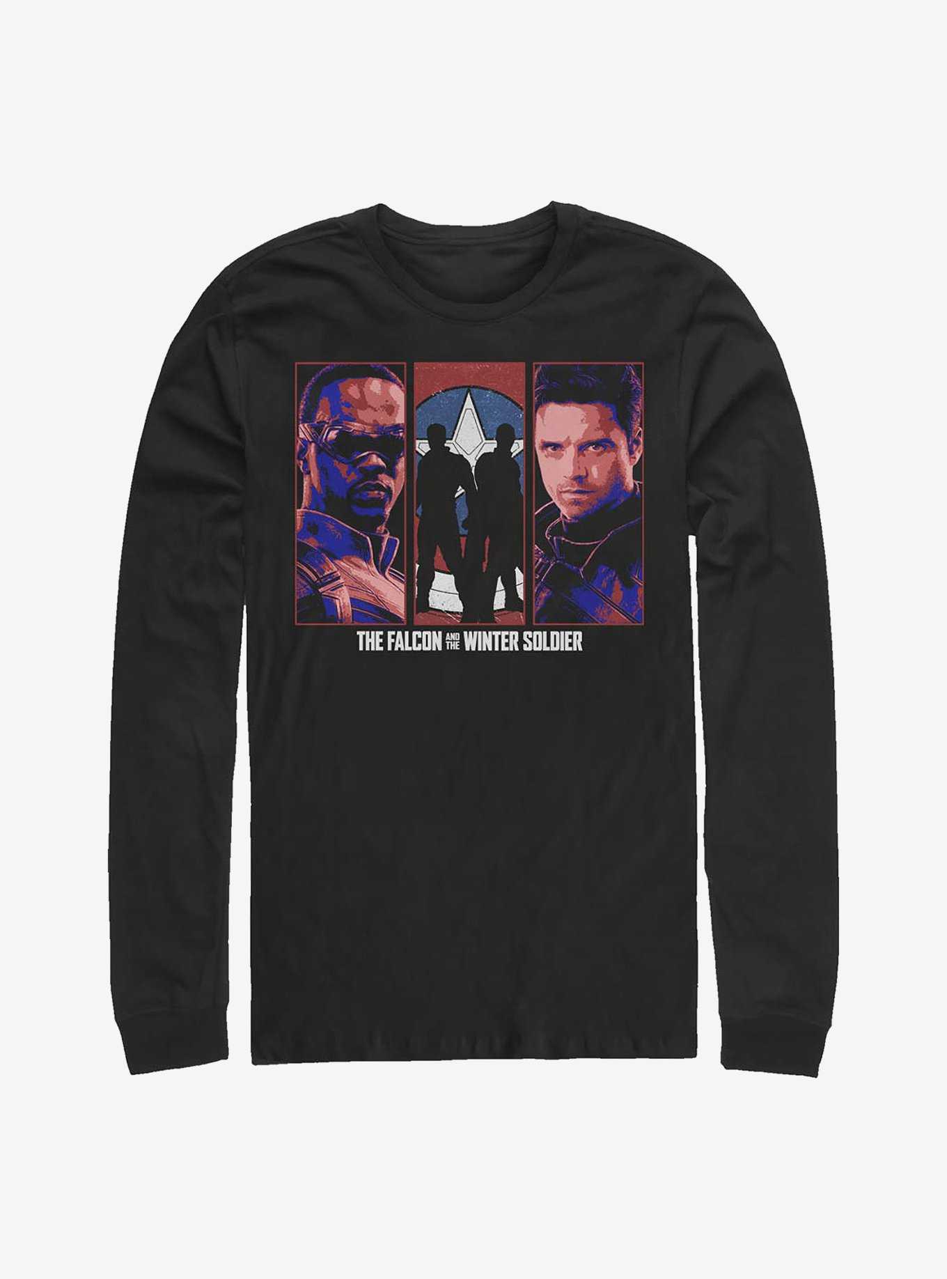 Marvel The Falcon And The Winter Soldier Group Long-Sleeve T-Shirt, , hi-res