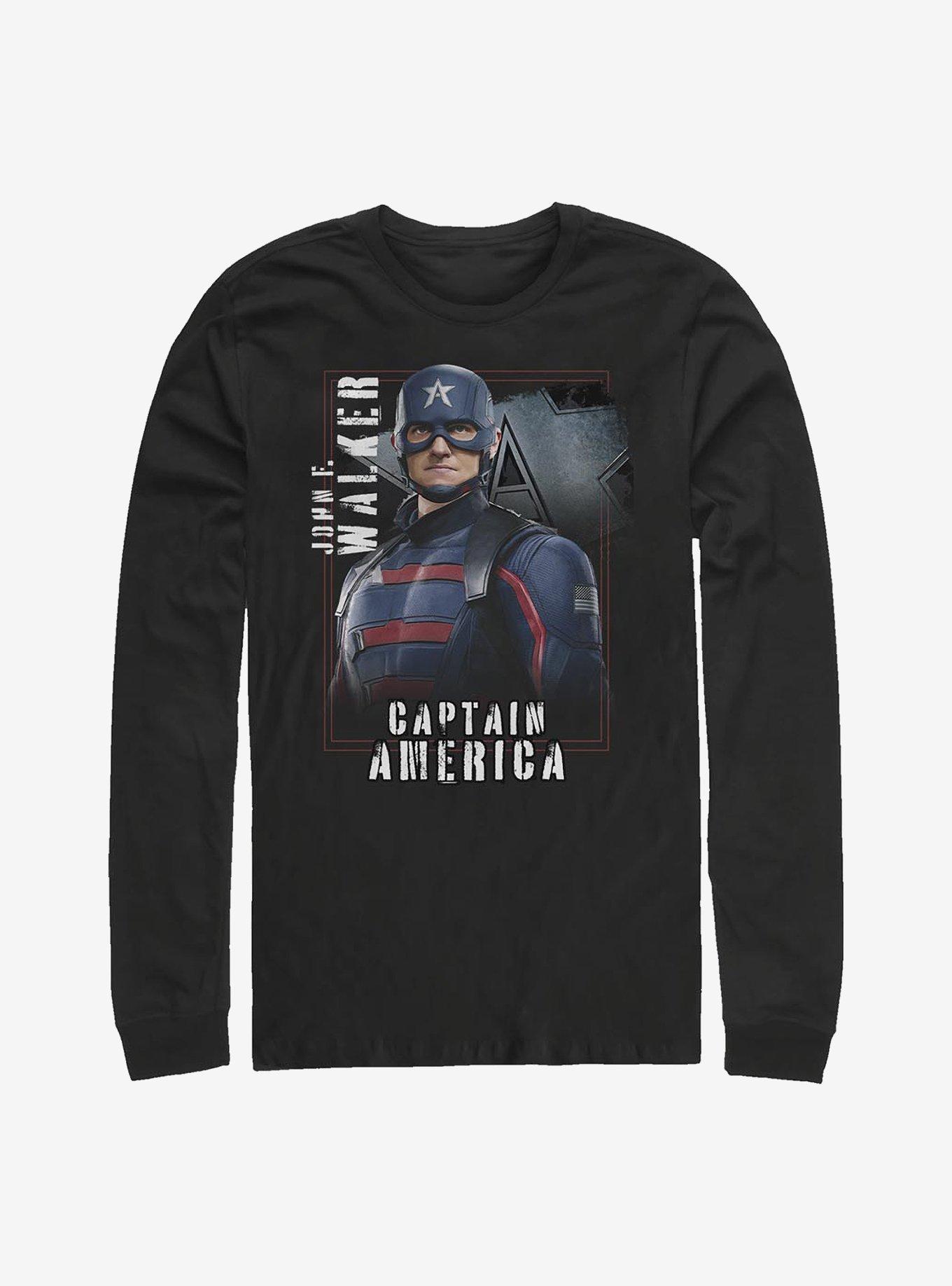 Marvel The Falcon And The Winter Soldier Walker Hero Long-Sleeve T-Shirt, , hi-res
