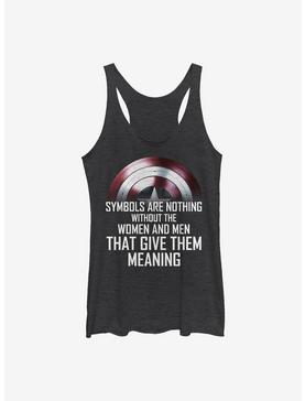 Marvel The Falcon And The Winter Soldier Shield Practice Womens Tank Top, , hi-res