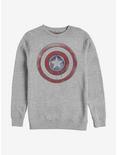 Marvel The Falcon And The Winter Soldier Paint Shield Sweatshirt, ATH HTR, hi-res