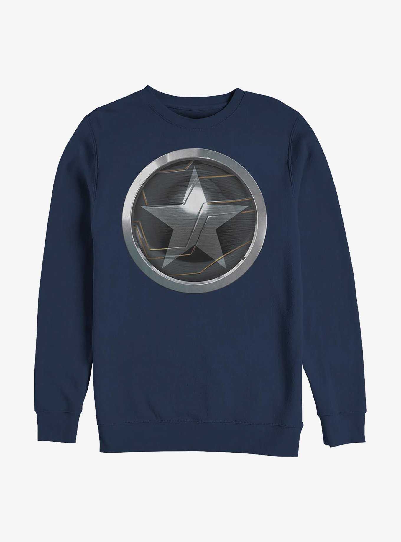 Marvel The Falcon And The Winter Soldier Soldier Logo Sweatshirt, , hi-res