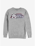 Marvel The Falcon And The Winter Soldier Walker Logo Sweatshirt, ATH HTR, hi-res