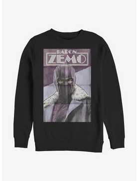 Marvel The Falcon And The Winter Soldier Zemo Poster Sweatshirt, , hi-res
