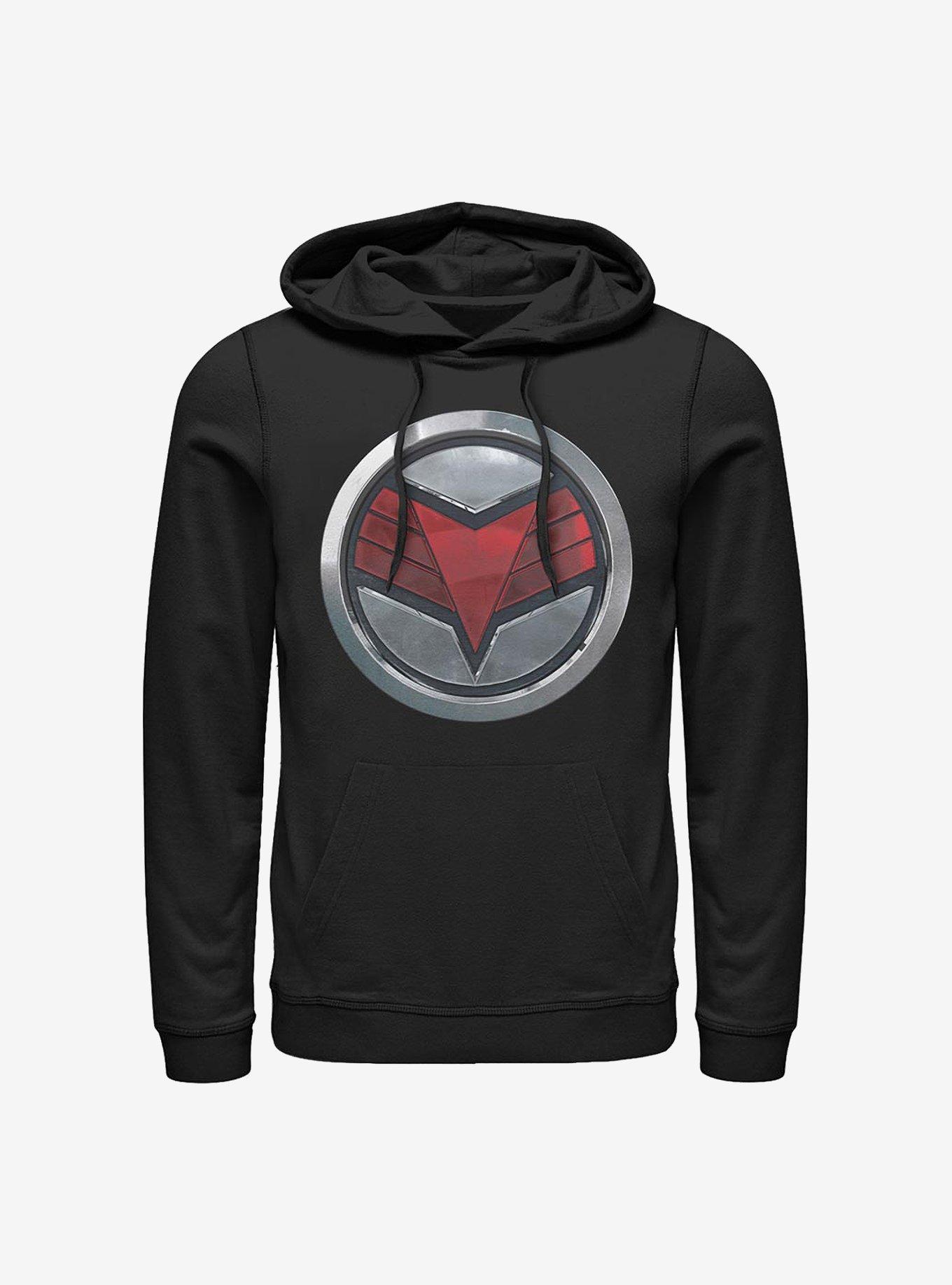 Marvel The Falcon And The Winter Soldier Falcon Logo Hoodie, , hi-res