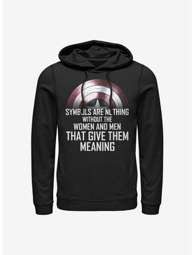 Marvel The Falcon And The Winter Soldier Shield Practice Hoodie, , hi-res