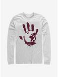 Marvel The Falcon And The Winter Soldier Bloody Hand Long-Sleeve T-Shirt, WHITE, hi-res