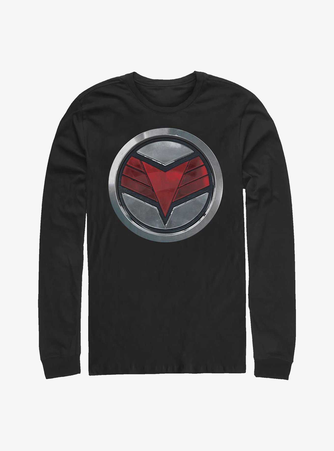Marvel The Falcon And The Winter Soldier Falcon Logo Long-Sleeve T-Shirt, , hi-res