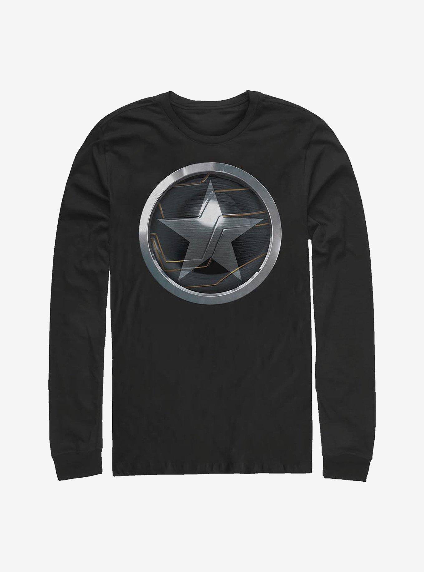 Marvel The Falcon And The Winter Soldier Soldier Logo Long-Sleeve T-Shirt, , hi-res