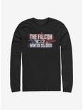 Marvel The Falcon And The Winter Soldier Spray Paint Long-Sleeve T-Shirt, BLACK, hi-res
