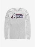 Marvel The Falcon And The Winter Soldier Walker Logo Long-Sleeve T-Shirt, WHITE, hi-res